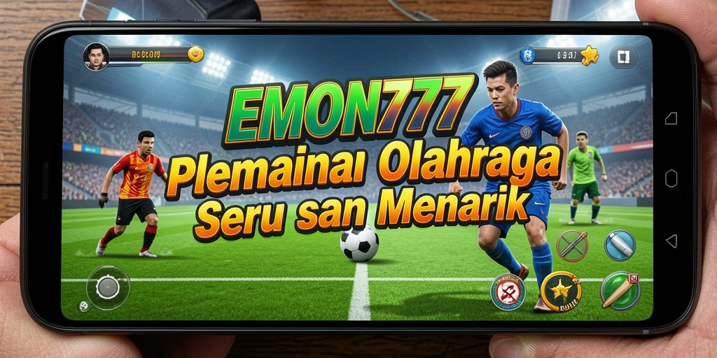Screenshot gameplay EMON777 yang menampilkan aksi seru dalam olahraga.