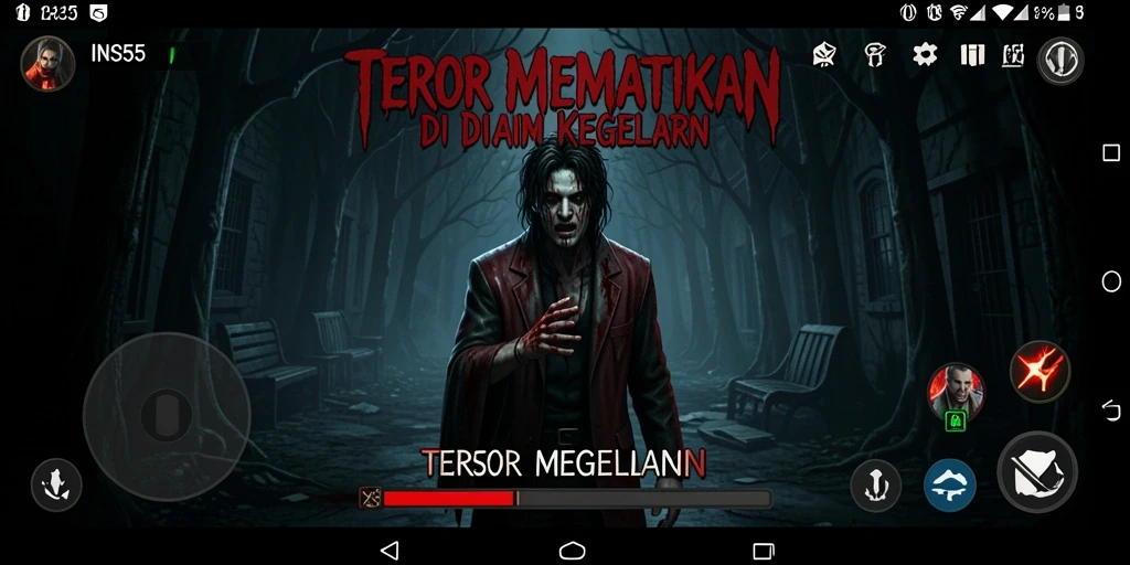 Gameplay menakutkan dengan atmosfer yang mencekam di INS55.